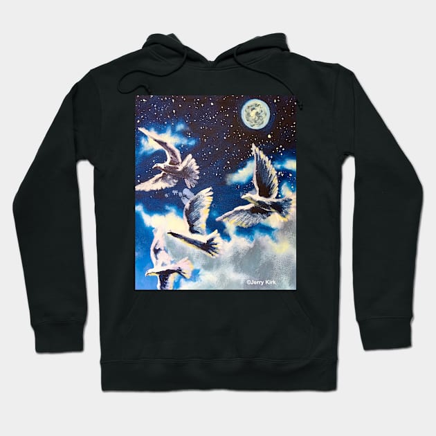 'For the Moon, A Ballet' Hoodie by jerrykirk